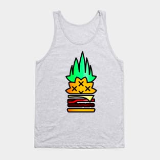 Pineapple Hamburger Tank Top